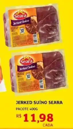 Assaí Atacadista Jerked suíno seara pacote oferta
