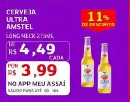 Assaí Atacadista Cerveja ultra amstel oferta