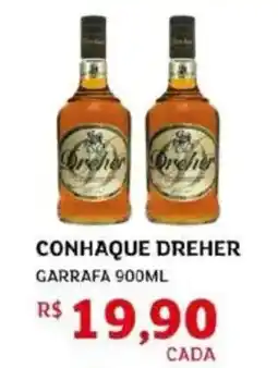 Assaí Atacadista Conhaque dreher garrafa oferta