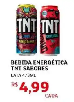 Assaí Atacadista Bebida energética tnt sabores oferta