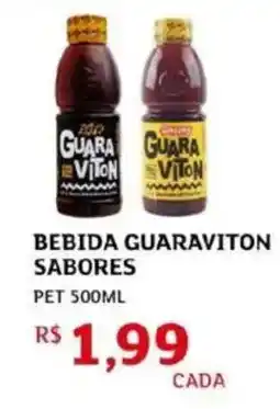 Assaí Atacadista Bebida guaraviton sabores oferta