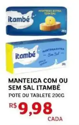 Assaí Atacadista Manteiga com ou sem sal itambé oferta