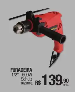 Milium Furadeira 1/2" - 500w schulz oferta