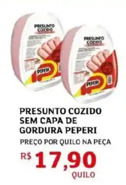 Assaí Atacadista Presunto cozido sem capa de gordura peperi oferta