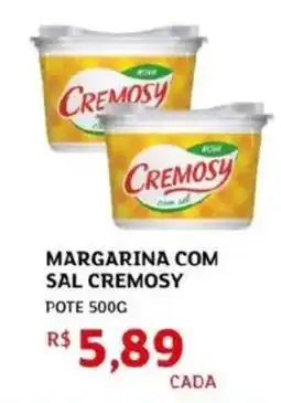 Assaí Atacadista Margarina com sal cremosy pote oferta