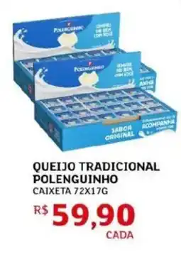 Assaí Atacadista Queijo tradicional polenguinho oferta