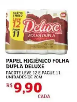 Assaí Atacadista Papel higiênico folha dupla deluxe oferta