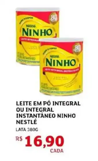 Assaí Atacadista Leite em pó integral ou integral instantâneo ninho nestlé oferta