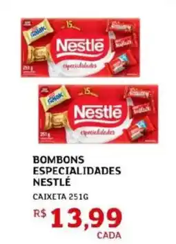 Assaí Atacadista Bombons especialidades nestlé oferta