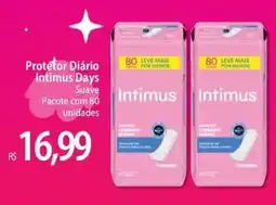 Atacadão Protetor Diário Intimus Days oferta