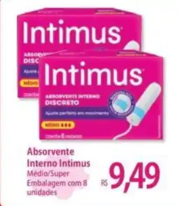 Atacadão Absorvente Interno Intimus oferta