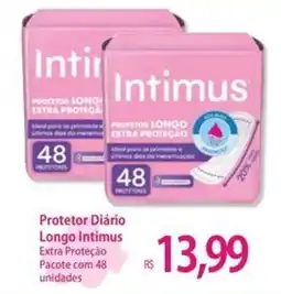 Atacadão Protetor diário longo intimus oferta