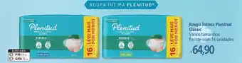 Atacadão Roupa Íntima Plenitud Classic oferta