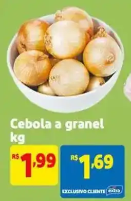 Extra Supermercado Cebola a granel oferta