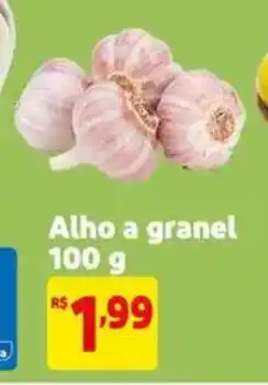 Extra Supermercado Alho a granel oferta