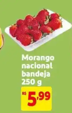 Extra Supermercado Morango nacional bandeja oferta