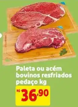 Extra Supermercado Paleta ou acém bovinos resfriados pedaço oferta