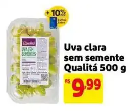 Extra Supermercado Uva clara sem semente Qualitá oferta