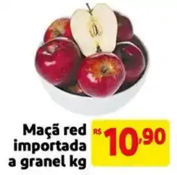 Extra Supermercado Maçã red importada a granel oferta