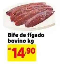 Extra Supermercado Bife de fígado bovino oferta