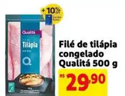Extra Supermercado Filé de tilápia congelado Qualitá oferta