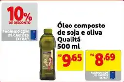 Extra Supermercado Óleo composto de soja e oliva Qualitá oferta