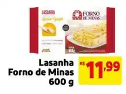 Extra Supermercado Lasanha Forno de Minas oferta