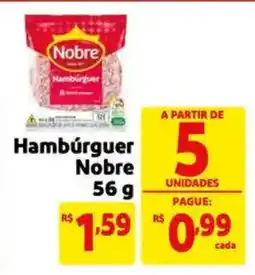 Extra Supermercado Hambúrguer Nobre oferta