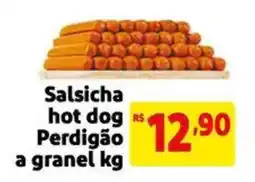 Extra Supermercado Salsicha hot dog Perdigão a granel oferta