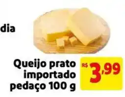 Extra Supermercado Queijo prato importado pedaço oferta