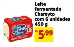 Extra Supermercado Leite fermentado Chamyto oferta