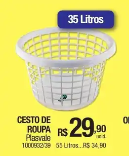 Milium Cesto de roupa oferta