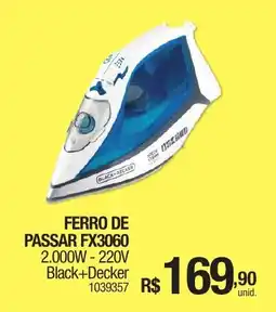Milium Ferro de passar FX3060 oferta