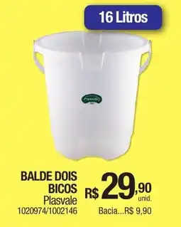 Milium Balde dois bicos oferta