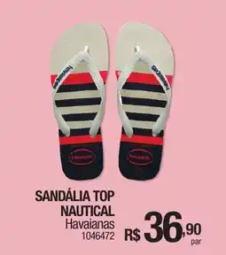 Milium Sandália top nautical oferta