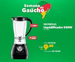 Deltasul MONDIAL Liquidificador 550W oferta