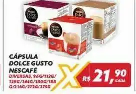 Cápsulas de café dolce gusto