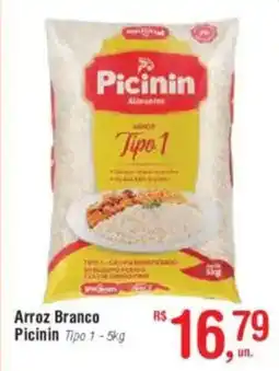 Fort Atacadista Arroz Branco Picinin Tipo 1 oferta