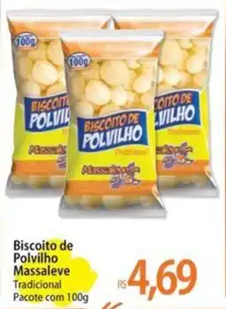 Atacadão Biscoito de Polvilho Massaleve oferta