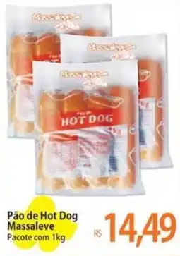 Atacadão Pão de Hot Dog Massaleve Pacote oferta