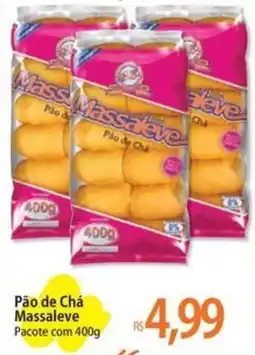 Atacadão Pão de Chá Massaleve Pacote oferta
