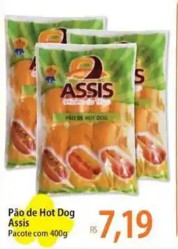Atacadão Pão de Hot Dog Assis oferta