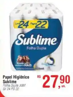Fort Atacadista Papel Higiênico Sublime oferta