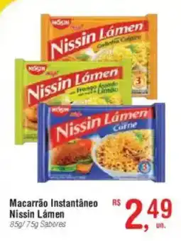 Fort Atacadista Macarrão Instantâneo Nissin Lámen oferta