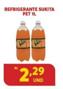 Atacadão Centro Sul Refrigerante Sukita Pet 1L oferta