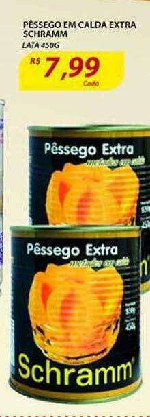 Assaí Atacadista Pêssego Em Calda Extra Schramm oferta