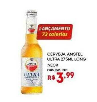 Cerveja Amstel Ultra Long Neck
