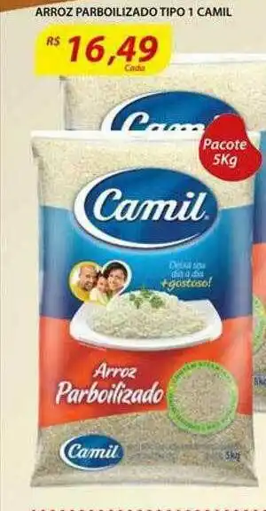 Assaí Atacadista Arroz Parboilizado Tipo 1 Camil oferta