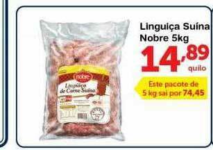 Roldão Linguiça Suina Nobre oferta