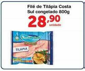 Roldão Filé De Tilápia Costa Sul Congelado oferta